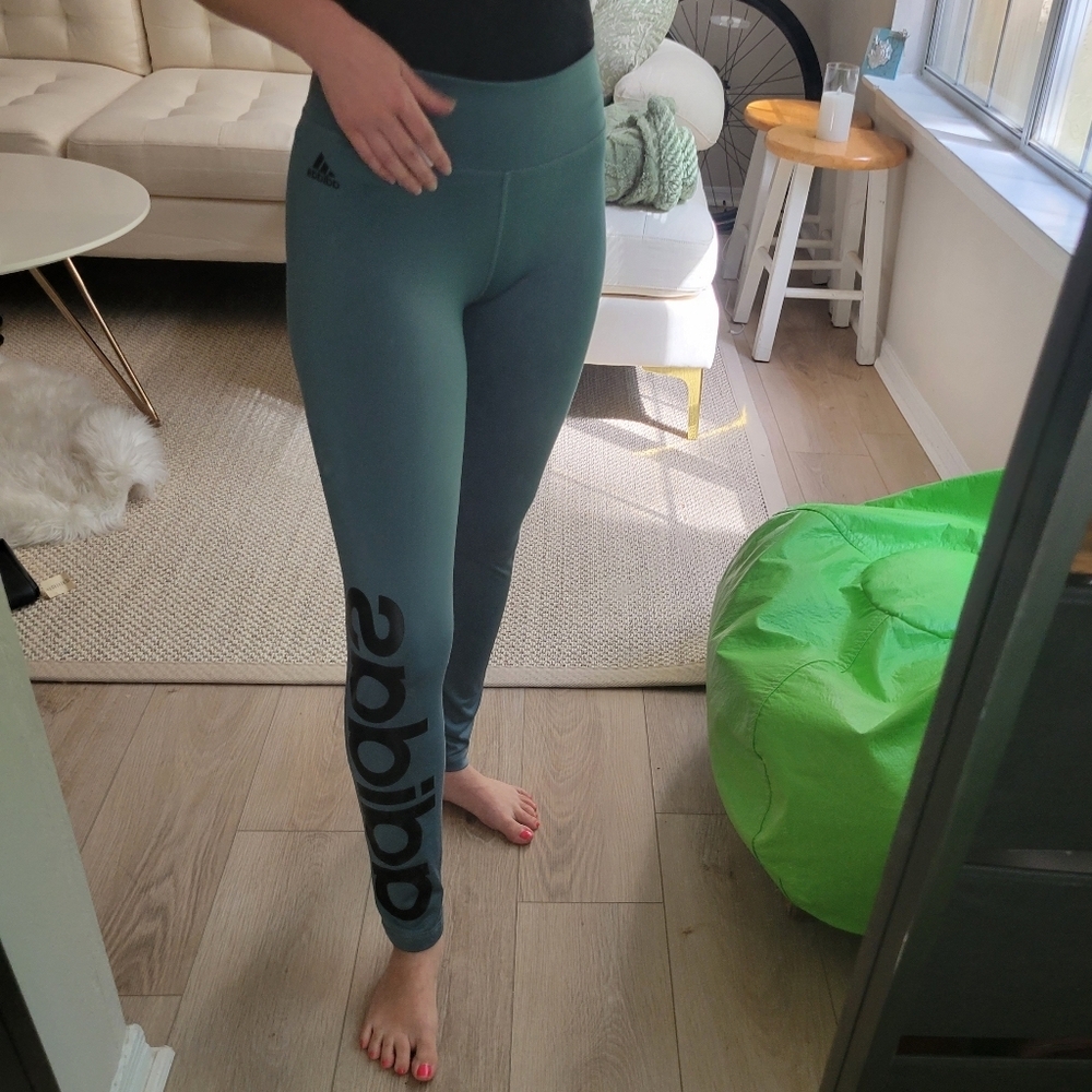 Adidas | Climalite logo leggings - Picture 2 of 7